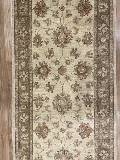 Super fine Chobi 344 cm. X 84 cm. wool runner - Image 3