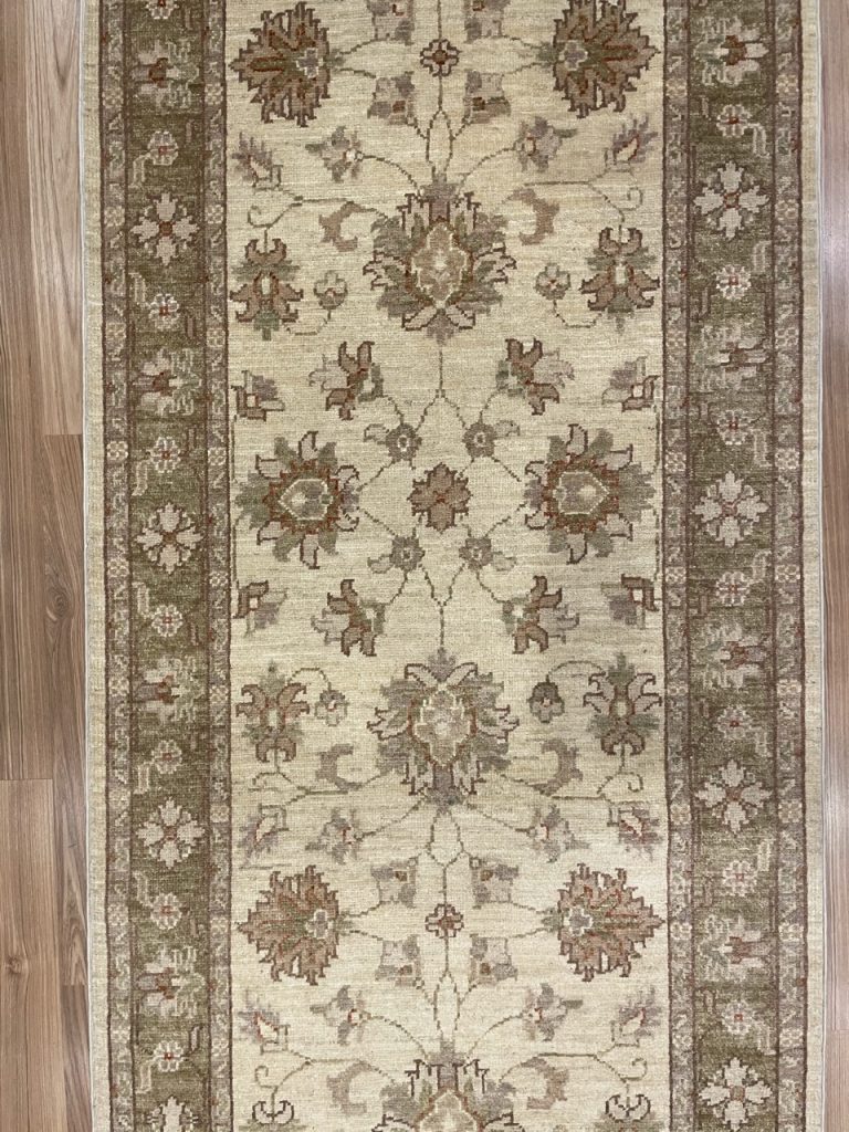 Super fine Chobi 344 cm. X 84 cm. wool runner - Image 3