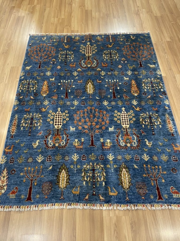 Super fine Chobi 200 cm. X 155 cm. wool rug