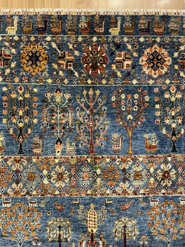 Super fine Chobi 261 cm. X 167 cm. wool rug - Image 5