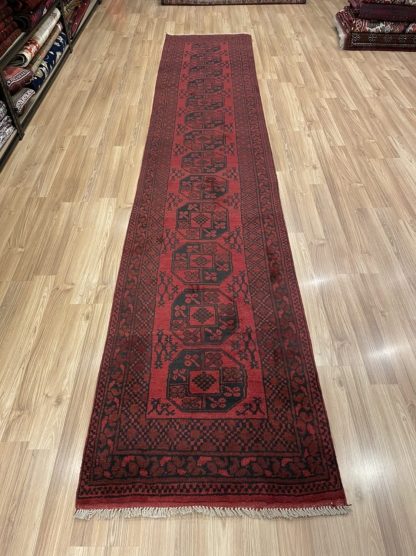 Princess Bokhara 405 cm. X 79 cm. Turkmen wool runner - Image 6