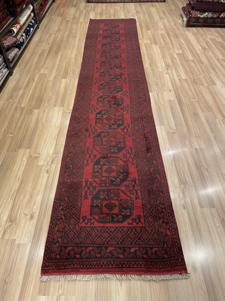 Princess Bokhara 405 cm. X 79 cm. Turkmen wool runner - Image 6