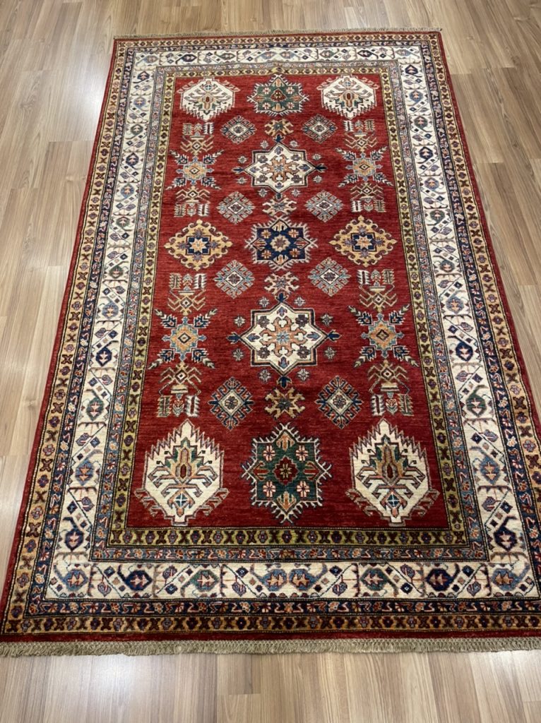 Super fine Kazak 243 cm. X 142 cm. wool rug