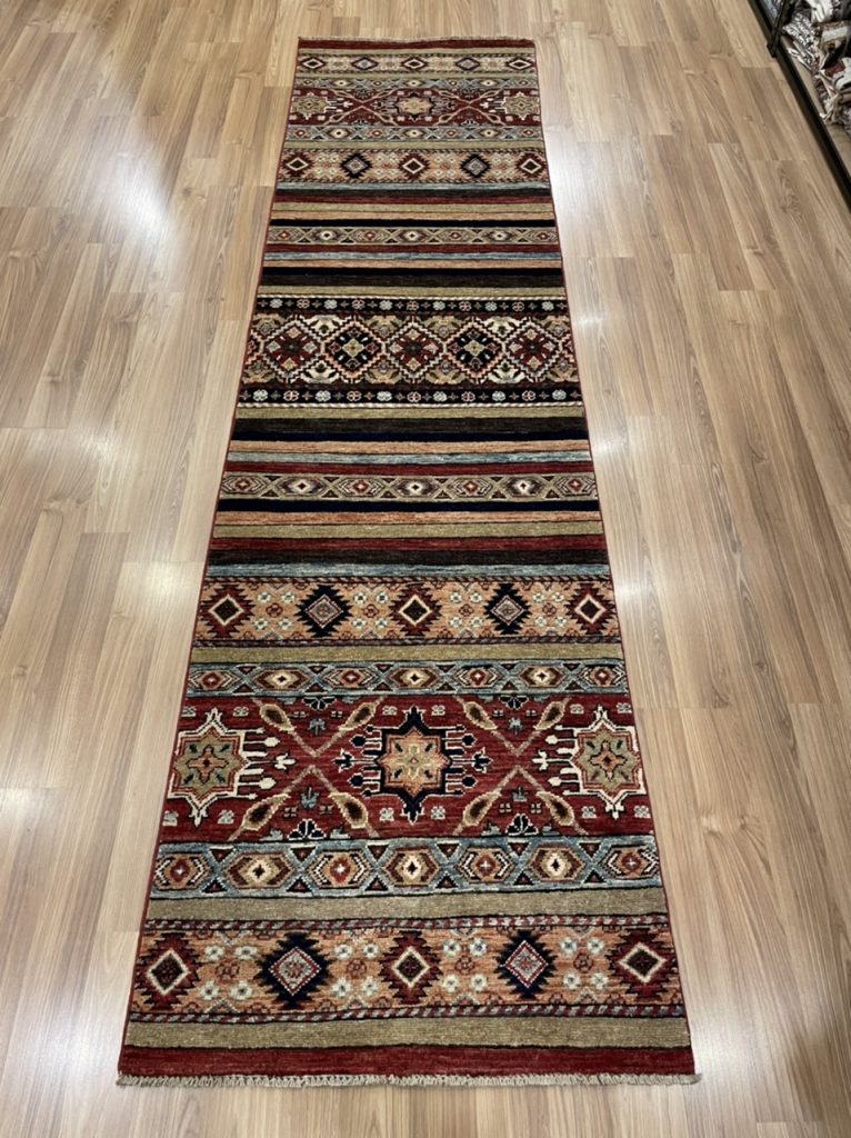 Super fine Chobi 297 cm. X 80 cm. wool runner