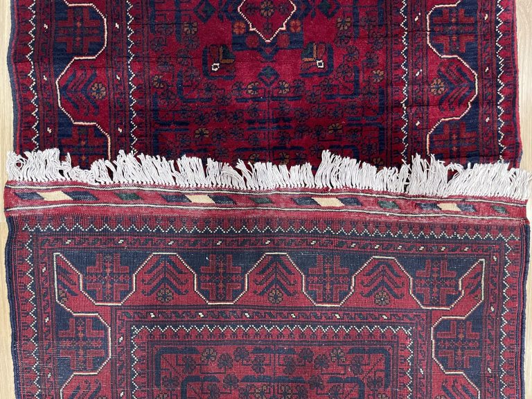 Super fine Tribal 302 cm. X 84 cm. wool runner - Image 5