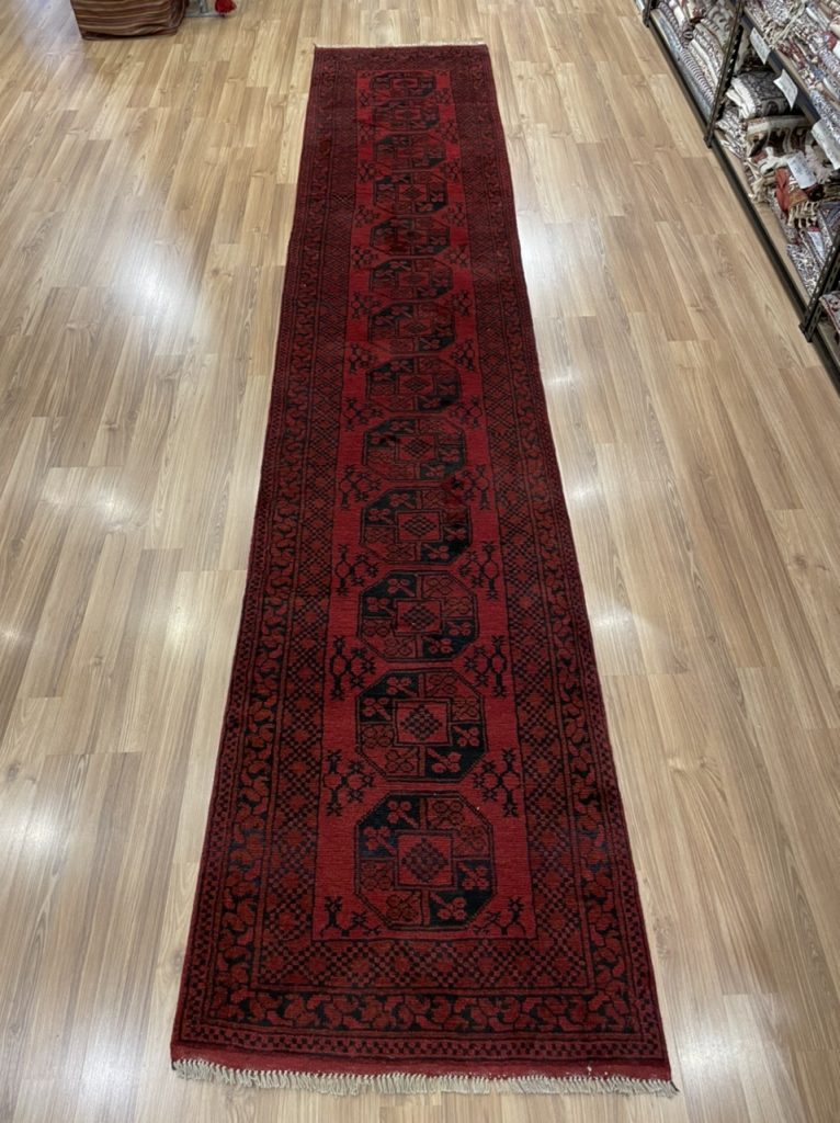 Princess Bokhara 405 cm. X 79 cm. Turkmen wool runner