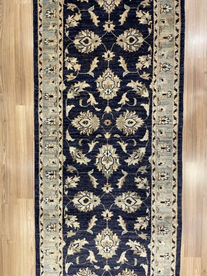 Super fine Chobi 485 cm. X 84 cm. wool runner - Image 4