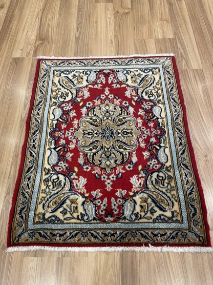 70% OFF SALE - LIMITED TIME _ Super fine Persian Naieen silk and wool 80 cm. X 64 cm.
