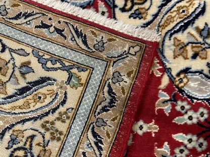 70% OFF SALE - LIMITED TIME _ Super fine Persian Naieen silk and wool 80 cm. X 64 cm. - Image 4