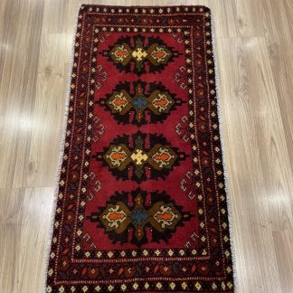 Persian Baloochi tribal wool rug