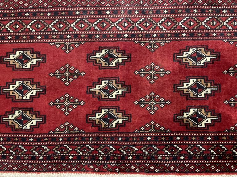 Princess Bokhara small wool rug 100 cm. X 48 cm. - Image 3