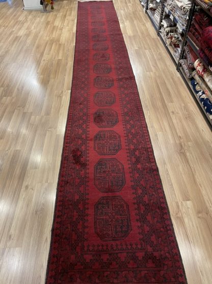 Princess Bokhara 575 cm. X 80 cm. long wool runner - Image 3