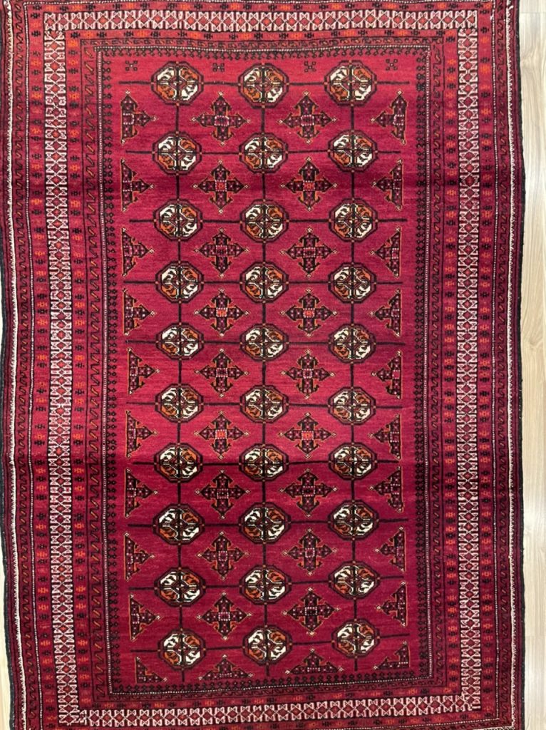 Persian Princess Bokhara fine wool rug 158 cm. X 106 cm. - Image 6