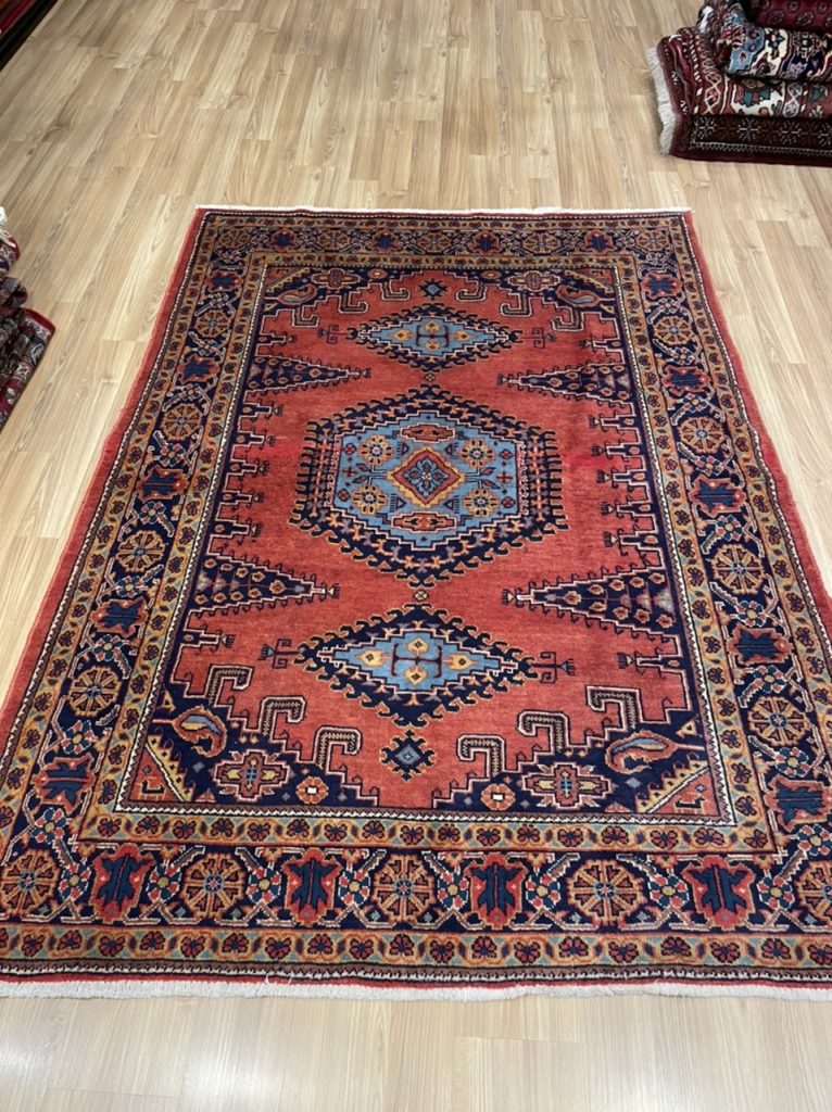 Persian Tabriz wool rug 215 cm. X 150 cm. - Image 3