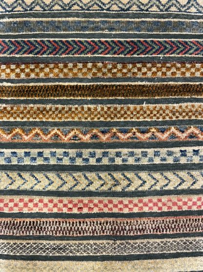 Persian tribal wool small rug 87cm. X59 cm. - Image 2