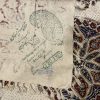 Persian Isfahan 120 cm. X 120 cm. tablecloth - Image 7