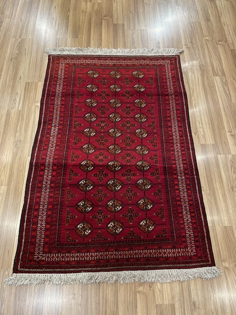 Persian Princess Bokhara fine wool rug 158 cm. X 106 cm.