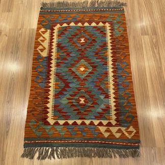 kilim boho rug