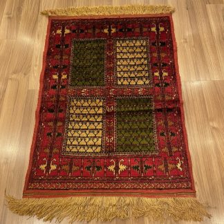 Persian rug silk