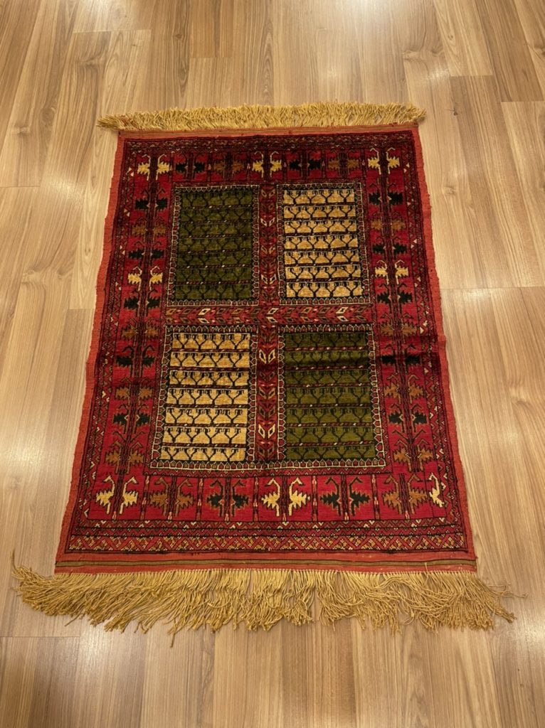 Persian rug silk