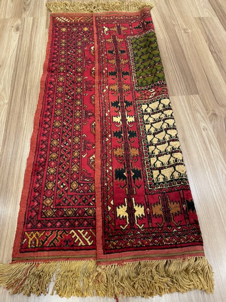 silk Persian rug