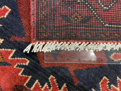 Tribal small wool rug 102 cm. X 56 cm. - Image 2