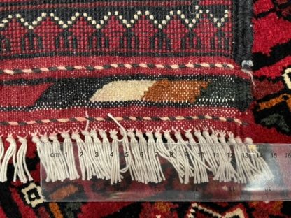 Super fine tribal Persian wool red rug 217 cm. X 152 cm. - Image 7