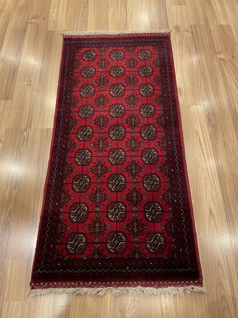 Premium Quality Princess Bokhara 105 cm. X 50 cm. Small Wool Rug