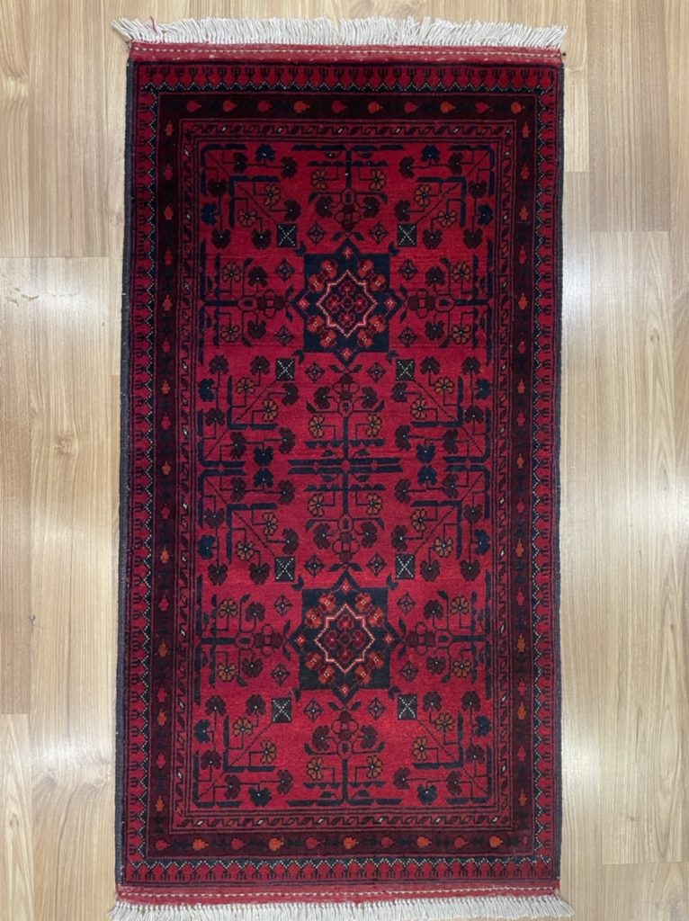 Premium Quality Persian Tribal Wool Rug 102 cm. X 52 cm.