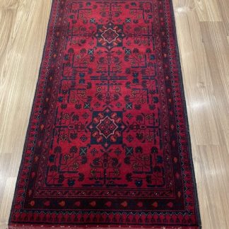 Premium Quality Persian Tribal Wool Rug 102 cm. X 52 cm.