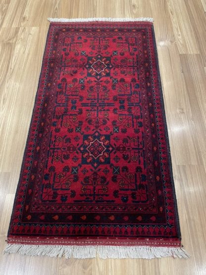 Premium Quality Persian Tribal Wool Rug 102 cm. X 52 cm.