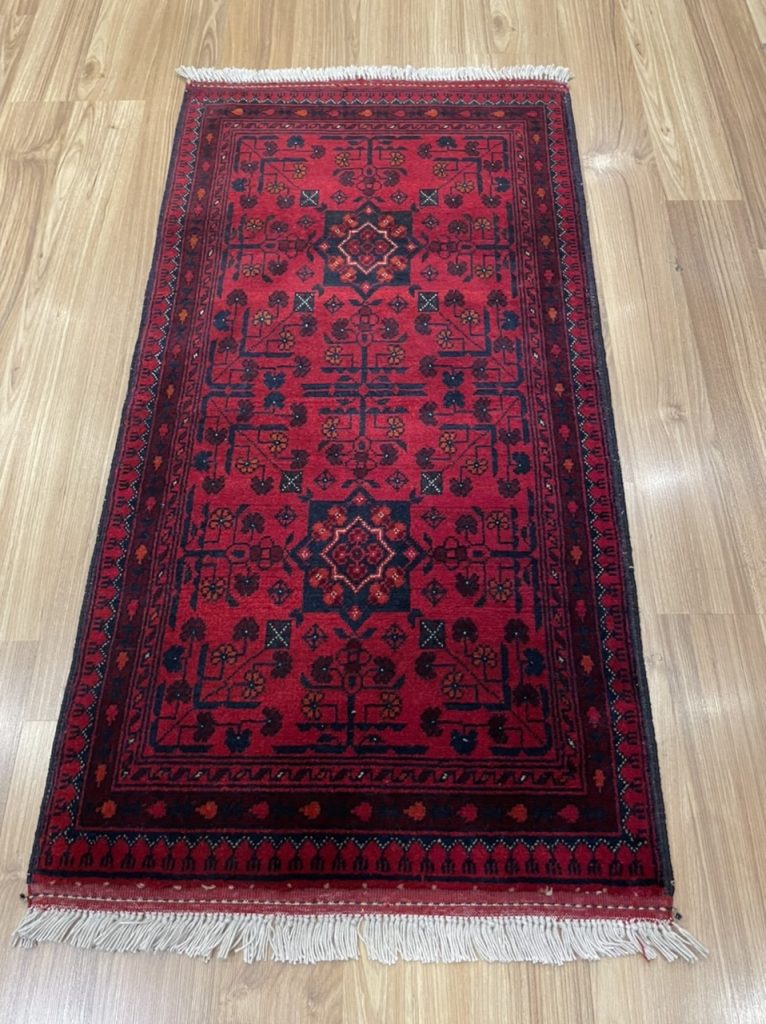 Premium Quality Persian Tribal Wool Rug 102 cm. X 52 cm.