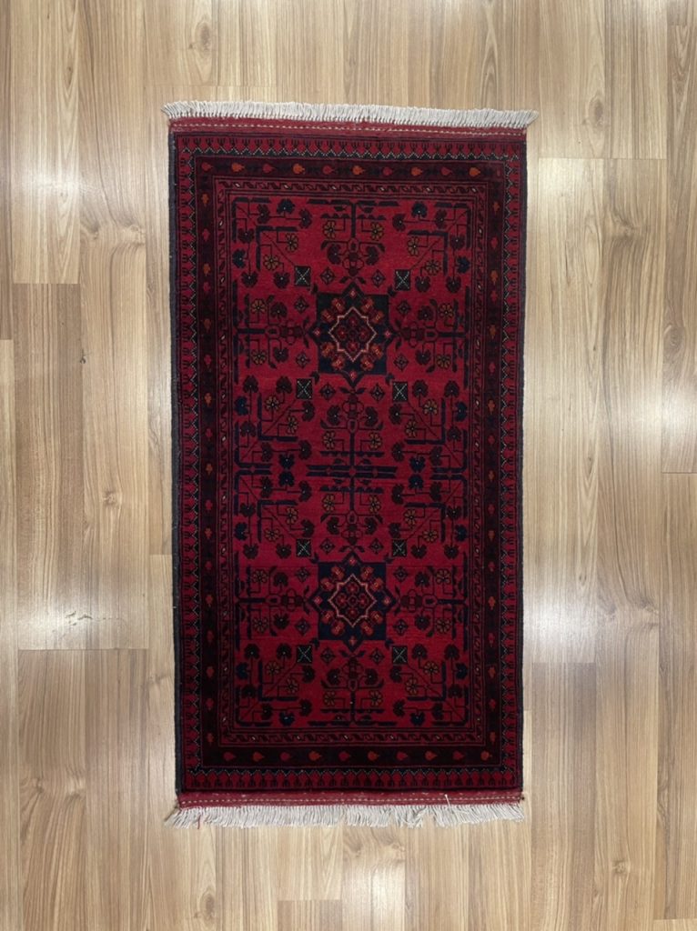 Premium Quality Persian Tribal Wool Rug 102 cm. X 52 cm.