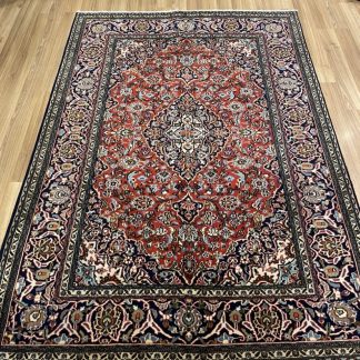 Premium Quality Persian Kashan 198 cm. X 139 cm. very fine wool rug