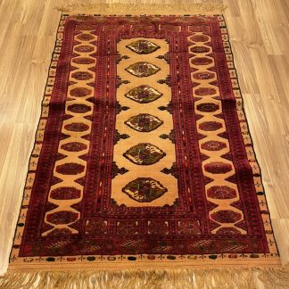 Premium Quality Handmade SILK Princess Bokhara 148 cm. X 105 cm. Persian Rug