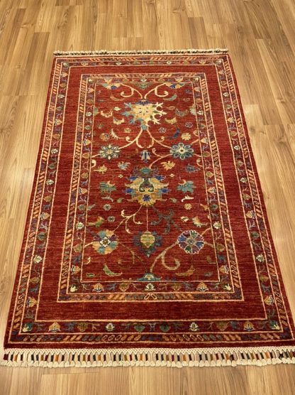 Premium Quality Super Kazak wool rug size 151 cm. X 100 cm.