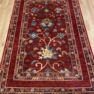 Premium Quality Super Kazak wool rug size 151 cm. X 100 cm. Persian rug