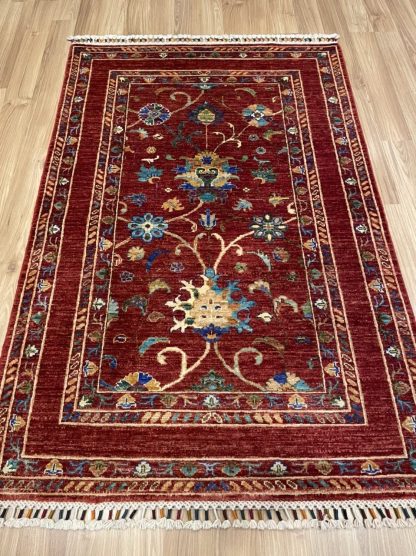 Premium Quality Super Kazak wool rug size 151 cm. X 100 cm. Persian rug