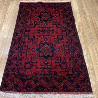 Persian Tribal Wool rug size: 136 cm. X 82 cm.