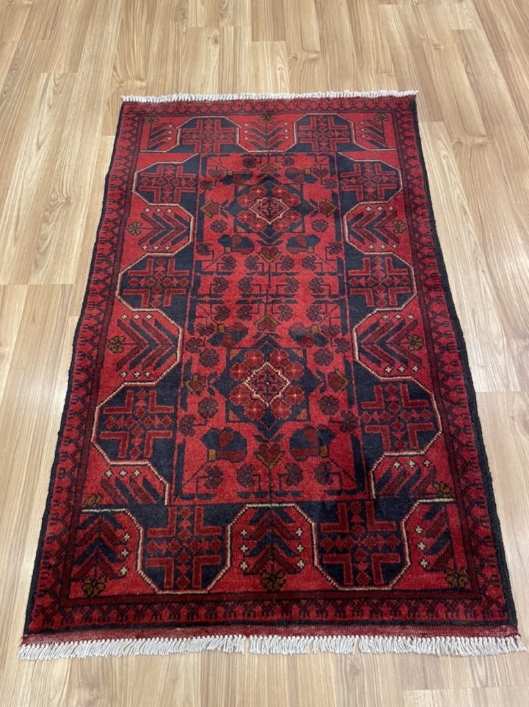 Persian Tribal 126 cm. X 76 cm. Wool Rug