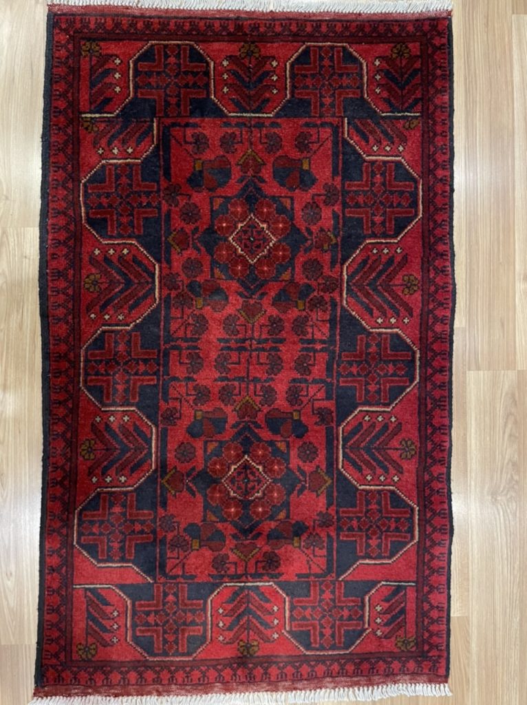 Persian Tribal 126 cm. X 76 cm. Wool Rug