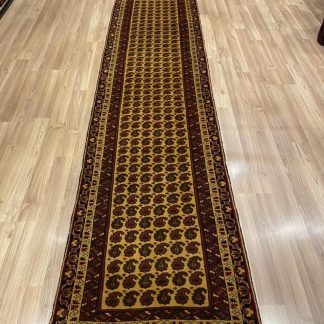 Premium Quality Persian Qouchan 384 cm. X 80 cm. wool runner