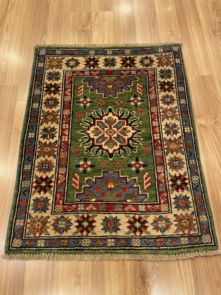 Super Fine Persian Chobi wool rug size 78 cm. X 63 cm.