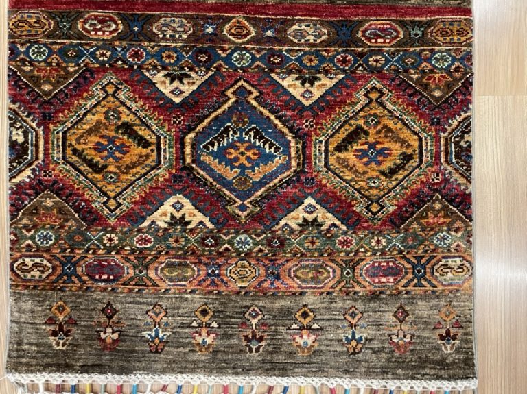 Super Fine Chobi wool runner Persian rug 253 cm. X 79 cm.