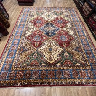 Premium Quality Super Kazak large wool rug size 311 cm. X 257 cm.