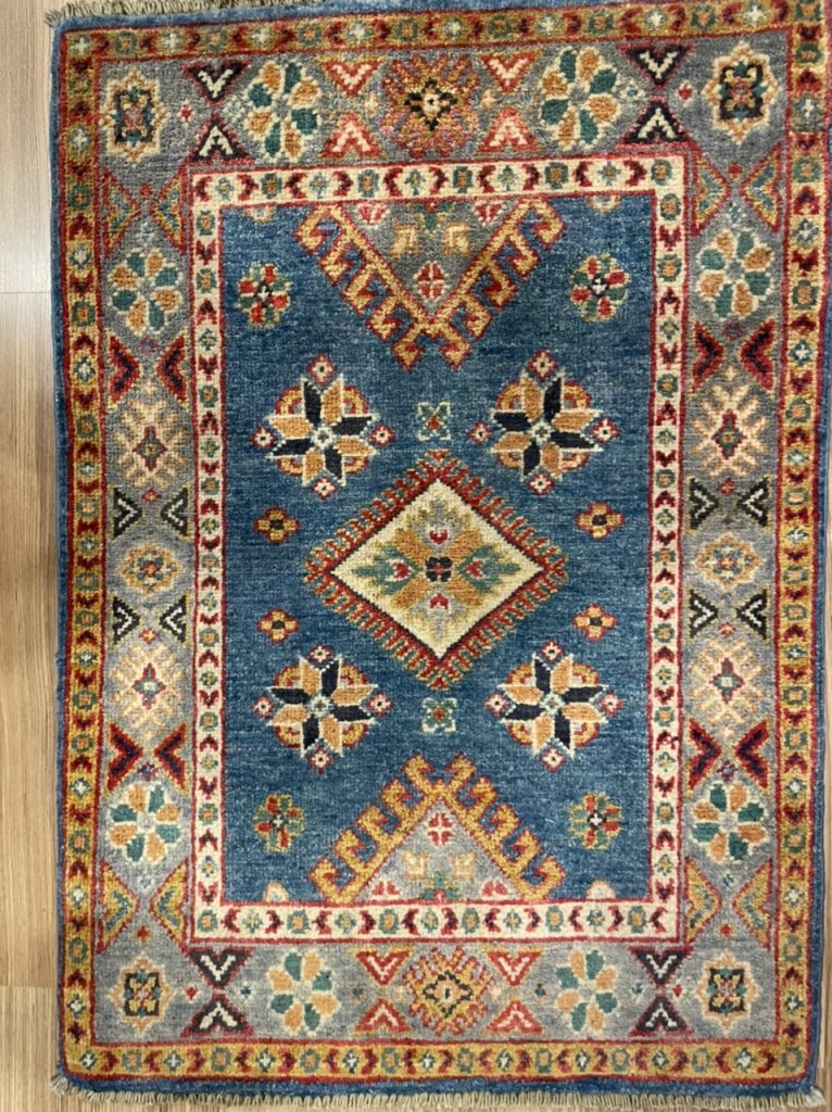 Super Fine Persian Chobi wool rug size 86 cm. X 61 cm.