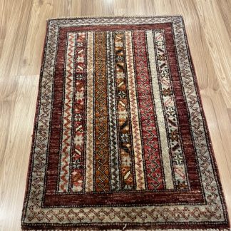 Super Fine Persian Chobi wool rug size 87 cm. X 61 cm.