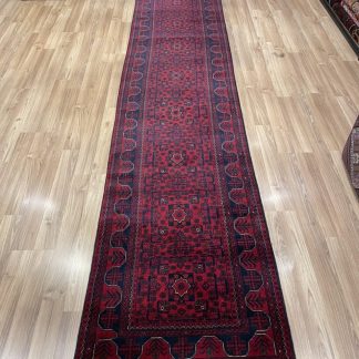 Premium Quality Persian Tribal wool runner rug 410 cm. X 81 cm.