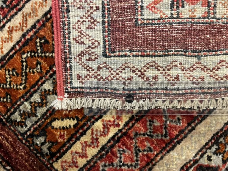 Super Fine Persian Chobi wool rug size 87 cm. X 61 cm.