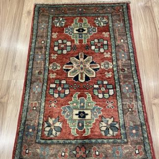 Super Fine Persian Chobi wool rug size 87 cm. X 57 cm.